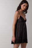 Twisted Sweetheart Mini Dress - Greige Goods