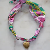 Scarf Charm Necklace - Greige Goods