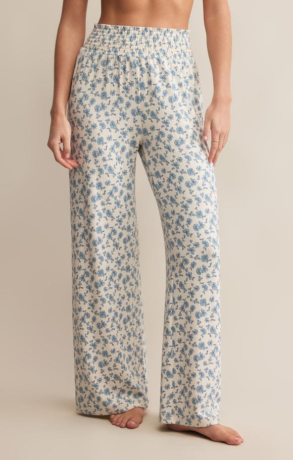 Dawn Smocked Ditsy Pant