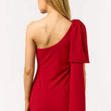 One Shoulder Bow Dress