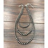 Western Necklace - Greige Goods