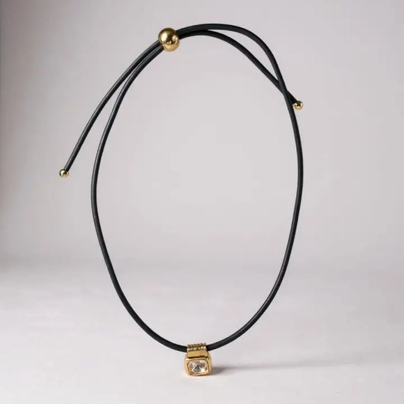 Leather Cord Necklace