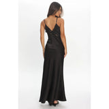 Black Tie Maxi Dress