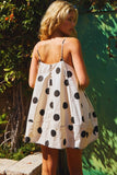 Tie-Strap Trapeze Mini Dress