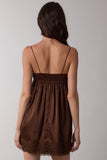 Twisted Sweetheart Mini Dress - Greige Goods