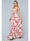 Ruched Twisted Bust Maxi