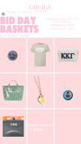 Small Bid Day Basket 2026 - Greige Goods