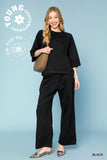 Straight Leg Pants - Greige Goods