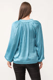 Manon LS Satin Blouse