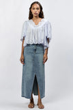 Lania Relaxed Blouse - Greige Goods