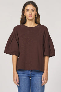Matteo Puff Sleeve Sweater