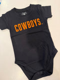 Oklahoma State Onesies - Greige Goods