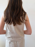 Bydazia Waistcoat - Greige Goods