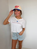 Made in America Crop Tee
