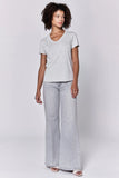 Vanya Sheer Top - Greige Goods