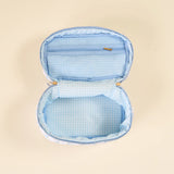 Glam & Go Quilted Cosmetic Bag - Greige Goods