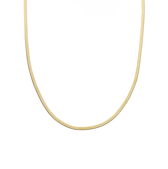 Dainty Herringbone Necklace