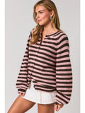 Pretty In Stripes Cardigan