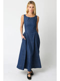 Denim Days Maxi Dress