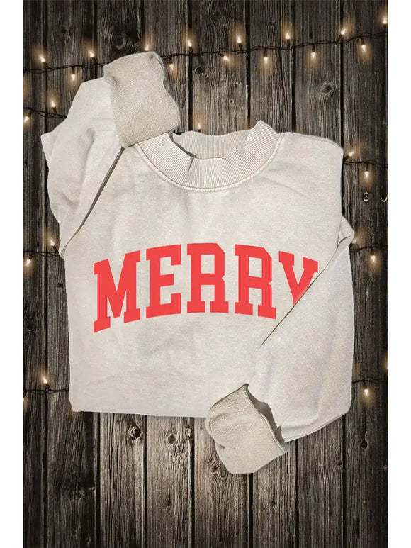 Merry Graphic Sweatshirt