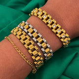 The Chain Watch Band Bracelet - Greige Goods