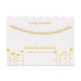 Charm Garden- Gold Paperclip Chain - Greige Goods