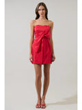 Front Bow Mini Dress