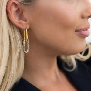 Lily Earrings - Greige Goods