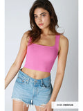 Square Neck Top - Greige Goods