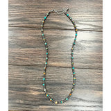 Navajo Gemstone Necklace - Greige Goods