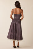 Polka Dot Lace Dress - Greige Goods