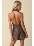 Leopard Luxe Romper