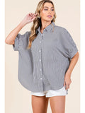 Game Day Button Down - Greige Goods
