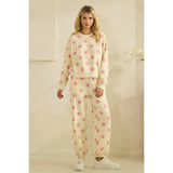 Polka Dot Crewneck Sweatshirt - Greige Goods