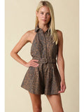 Leopard Luxe Romper