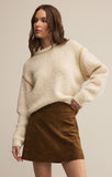 Romnie Whipstitch Sweater - Greige Goods
