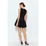 Lace Bubble Hem Mini