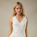 Poplin Mini Dress - Greige Goods