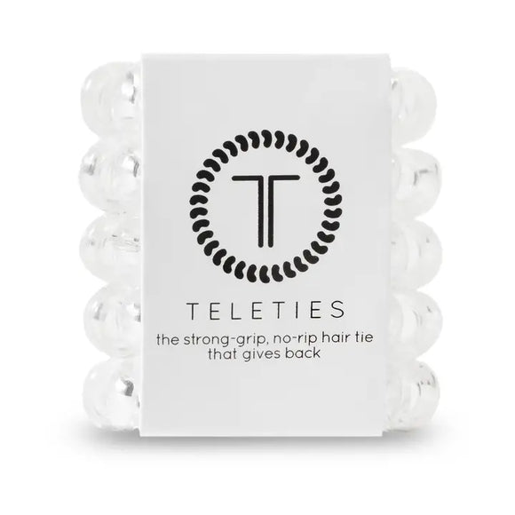 Teletie Tiny Hair Coils - Greige Goods
