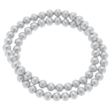 Cypress Ball Bead Stretch Bracelet