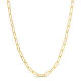 Charm Garden- Gold Paperclip Chain - Greige Goods