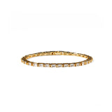 Gold Baguette Tennis Bracelet - Greige Goods