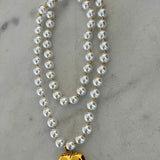 Wrap Around Pearl Necklace