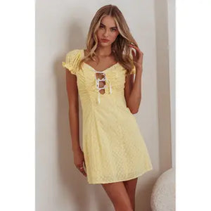 Sunflower Mini Dress