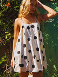 Tie-Strap Trapeze Mini Dress