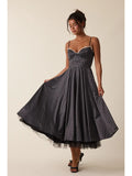 Polka Dot Lace Dress - Greige Goods