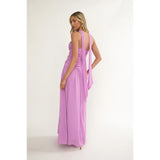 Sweetheart Ruched Maxi Dress - Greige Goods