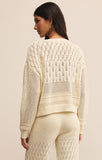 Rue Crochet Sweater - Greige Goods