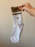 Neutrals Sorority Socks
