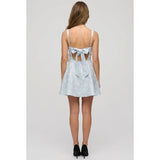 Cutout Detail Skater Mini Dress
